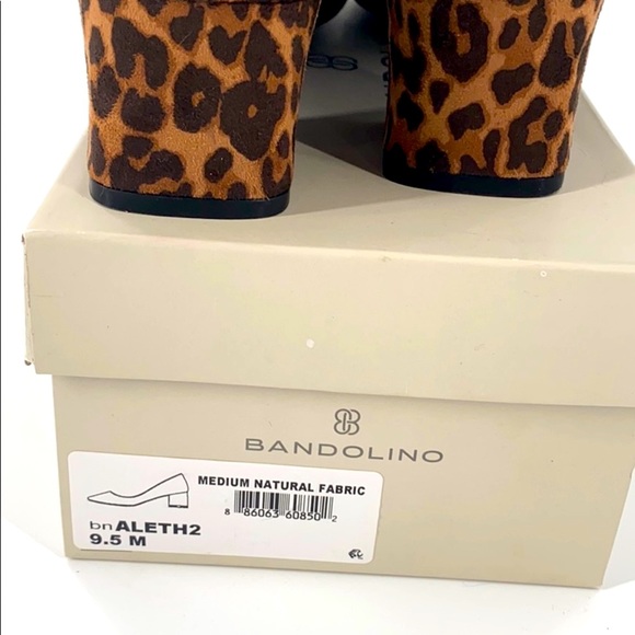 Bandolino leapord block heels - Picture 7 of 7